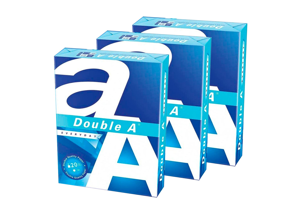 double a a4 white copy paper 500 sheets