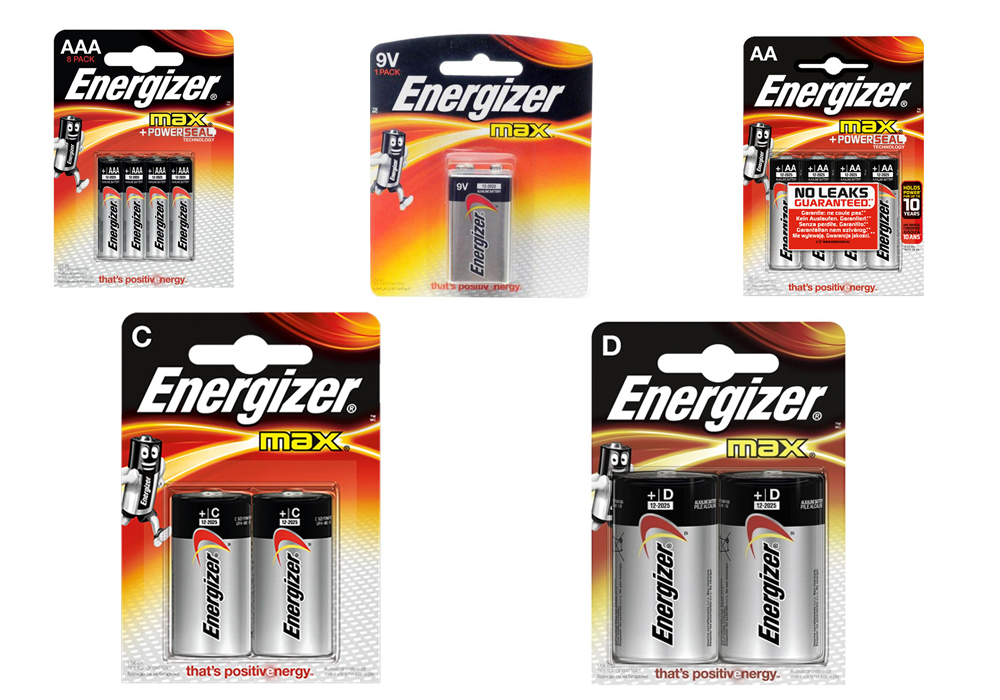 energizer max battery