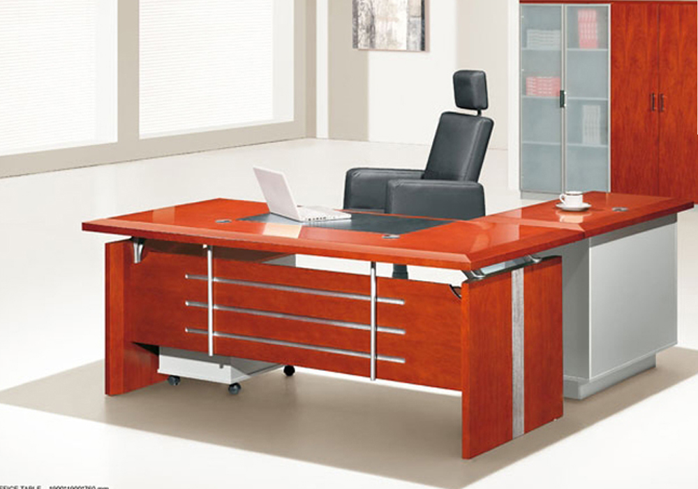 modern set desk return